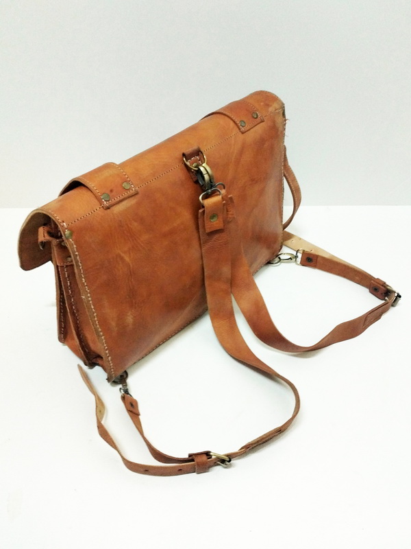 bandolera mochila piel 27x40x12-18 5u